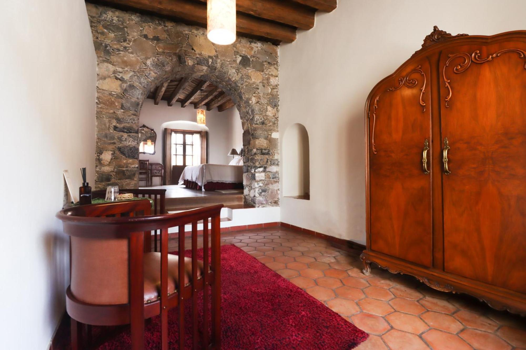 Hotel Boutique Meson De La Abundancia Catorce ภายนอก รูปภาพ