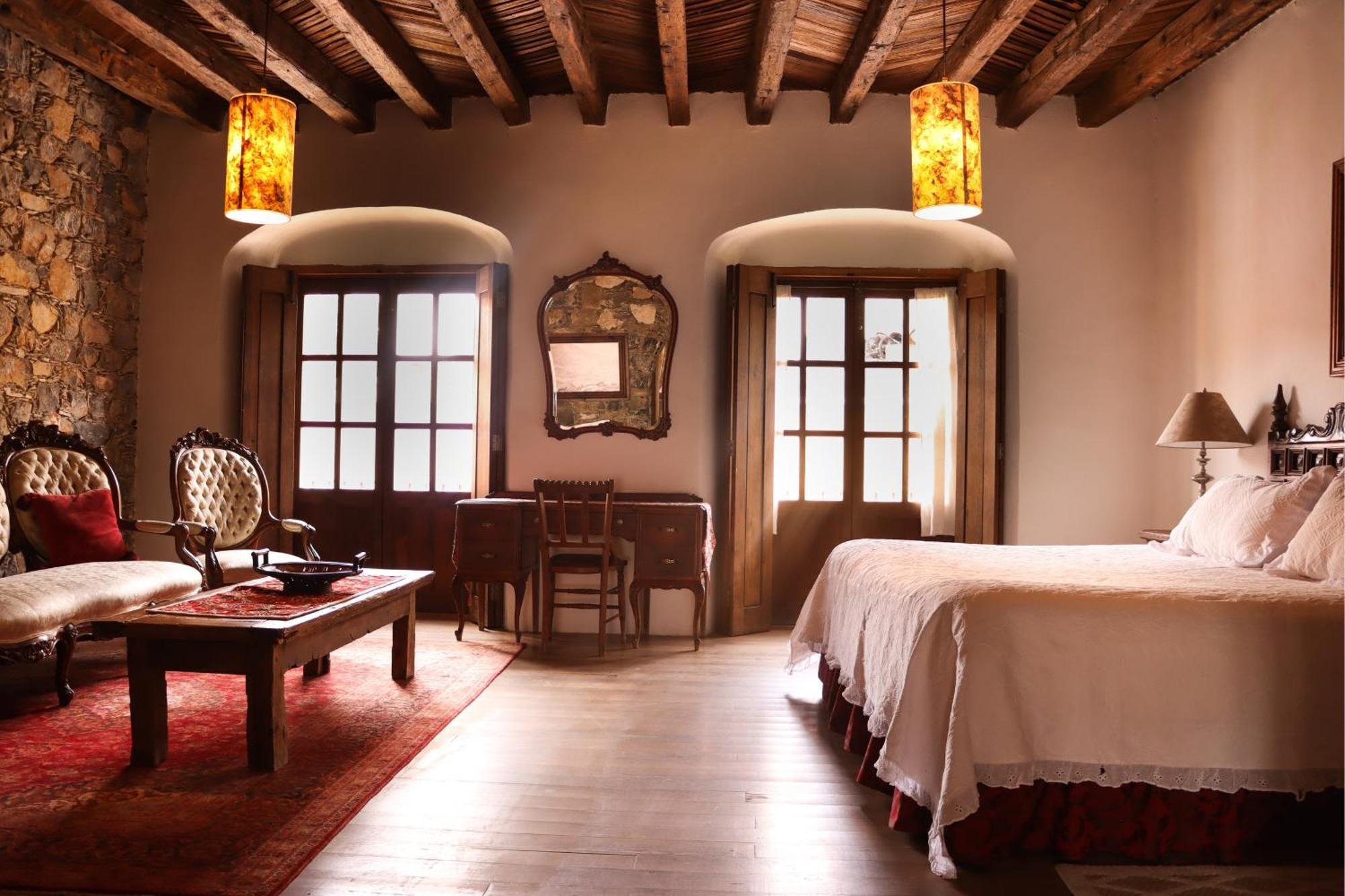 Hotel Boutique Meson De La Abundancia Catorce ภายนอก รูปภาพ