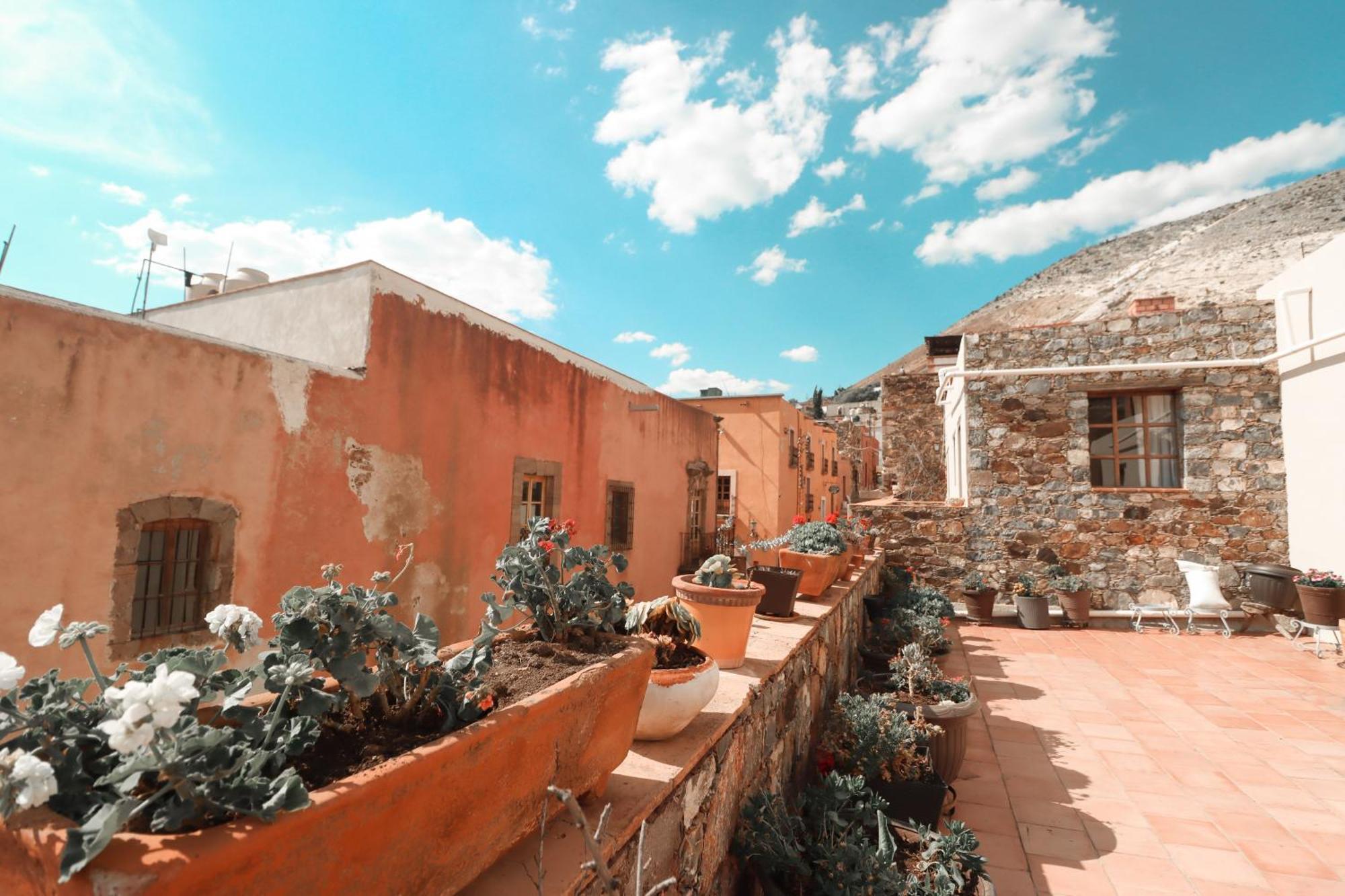Hotel Boutique Meson De La Abundancia Catorce ภายนอก รูปภาพ