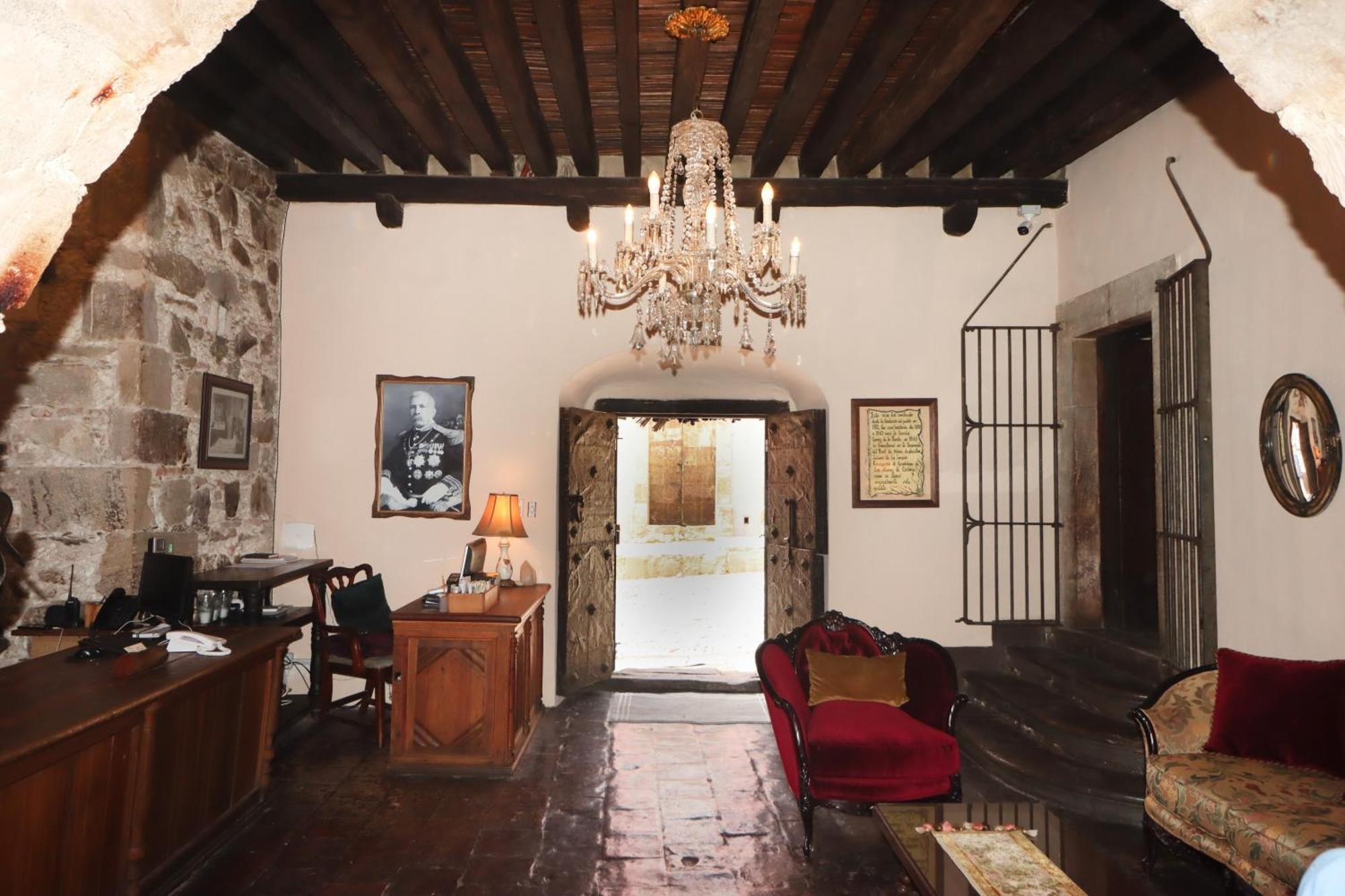 Hotel Boutique Meson De La Abundancia Catorce ภายนอก รูปภาพ